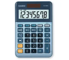 Casio MS-88EM / Tischrechner / achtstellig / solar- und batteriebetrieben