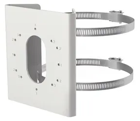 HIKVISION DS-1275ZJ-S-SUS / Mastadapter / Edelstahl / Mastdurchmesser 67-127 mm / Tragfähigkeit 10 kg