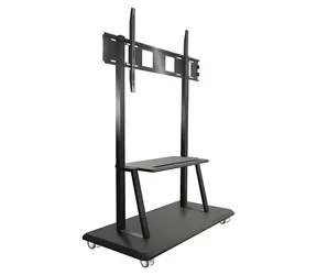 Techly ICA-TR31 / Mobiler TV-Ständer / 55-120 Zoll / Tragkraft 150 kg / VESA 1200x600 / Rollen