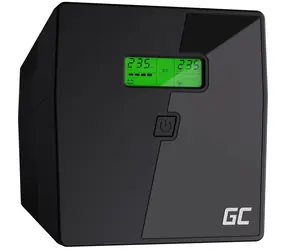 Green Cell 1000VA 700W Notstromversorgung / Line-Interactive / Reine Sinuswelle / 6 ms / 12 V / 7 Ah / 4X IEC