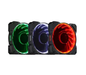 Eurocase Ring LED RGB 120 mm Lüfter / 1000 U/min / 44 CFM / 16 dB