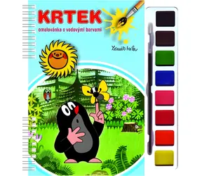 Rappa Malbuch Maulwurf / Mit Wasserfarben und Pinsel