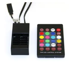 Eurocase RGB-Lüftersteuerung / Controller / Platine + Fernbedienung