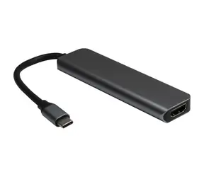Inter-tech Argus H-469-01 / USB-C-Hub / 5-in-1 / HDMI 4K 30Hz / PD 100W