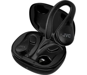 JVC HA-EC25TBU schwarz / Kabelloser Kopfhörer mit Mikrofon / Bluetooth 5.1 / IPX5 / Ladecase