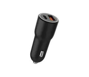 Gembird Kfz-Ladegerät 38W schwarz / Kfz-Ladegerät / USB QC 3.0 + USB-C PD
