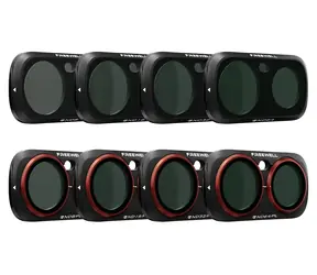 Freewell All Day Filterset für Insta360 Luna Ultra / Filterset / 8-teilig / ND8, ND16, ND32, ND64, ND/PL