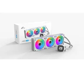 FSP AD36-W weiß / AIO-CPU-Wasserkühlung / 360 mm / 3x 120 mm ARGB / 2000 U/min / Intel + AMD