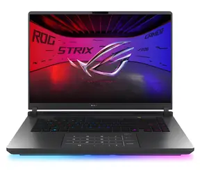 Asus ROG Strix G16 grau / Notebook / 16" 2,5K / Intel Core Ultra 7 255HX / 32 GB RAM / 1 TB SSD / RTX 5070 8 GB RAM / Ohne Betriebssystem