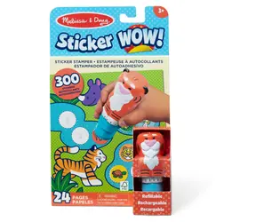 Spin Master Melissa & Doug Wow! Sticker Tiger mit Stempel und Stempelkissen / ab 3 Jahren