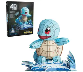 Spin Master 4D-Bauset Pokémon Schiggy / 4D Puzzle / 180 Teile / ab 12 Jahren