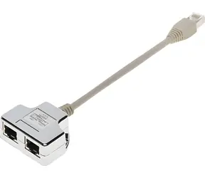 Digitus AD-UTP / Netzwerkadapter / 2x RJ45 - 1x RJ45 / UTP