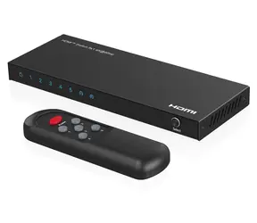 MicroConnect 5x1 HDMI-Switch, schwarz / HDMI-Switch / 4K / 60 Hz / HDCP / Metall