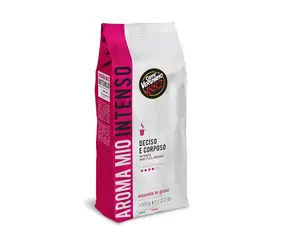 Vergnano Aroma Mio INTENSO 1 kg / Kaffeebohnen / 60 % Arabica & 40 % Robusta