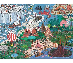Galison Puzzle: Wo ist es? Seltsame und ferne Orte / 500 Teile