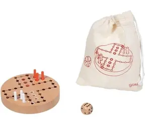 GOKI Mini Man, sei nicht böse! / Reisespiel / Holz / 2 Spieler / ab 4 Jahren