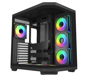 Fortron FSP U580-BA schwarz / Gehäuse / Big Tower / E-ATX / ARGB / GPU 415 mm / ohne Netzteil