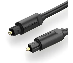 Vention Toslink (M) - Toslink (M) 1 m schwarz / Optisches Audiokabel / TOSLINK