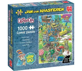 JUMBO Puzzle JvH Oldtimers: Verwirrung um die Verpackung / 1000 Teile / ab 15 Jahren