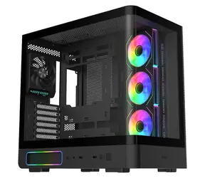 Fortron FSP M581-BA schwarz / Gehäuse / Midi-Tower / ATX / ARGB / Grafikkarte 445 mm / ohne Netzteil
