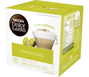 NESCAFÉ Dolce Gusto Cappuccino 16 Stück / Kapselkaffee 