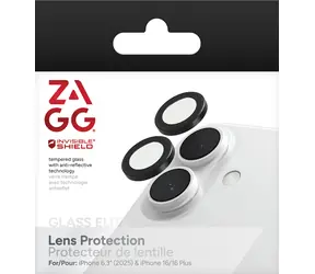 ZAGG Premium černá / Ochranné sklo na fotoaparát / Apple iPhone 17/16/16+ / 9H / 2 ks