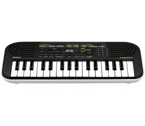 Casio SA-51 schwarz / Kinderkeyboard / 32 Tasten / 100 Register / LCD-Display / AA-Batterien