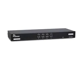 Inter-tech AS-9108HA / KVM-Switch / 8 Ports / HDMI / USB / 19"-Rack / 4K Ultra HD