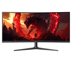 34" Acer Nitro XZ340CURW0b Schwarz / Monitor / VA / UWQHD / 240 Hz / 1 ms / Curved 1500R
