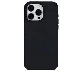 eSTUFF INFINITE Rom Schwarz / Hülle / Apple iPhone 15 Pro Max / MagSafe / 100 % recyceltes TPU