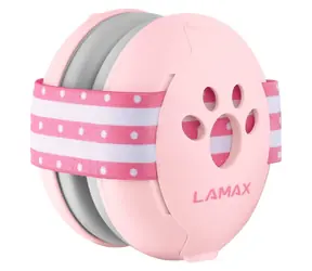 Lamax BabyMuffs1 rosa / Gehörschutz für Kinder