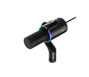 HyperX FlipCast schwarz / Desktop-Mikrofon / USB-C / XLR / RGB / Niere
