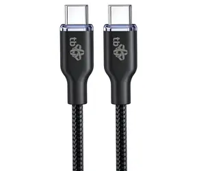 TB Touch Glamour USB-C - USB-C 60W schwarz / Datenkabel / USB 2.0 / 1,5 m