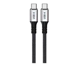 TB Touch USB-C - USB-C schwarz / Datenkabel / Thunderbolt 4 / USB4 / 2 m