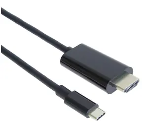 PremiumCord Adapter USB-C - HDMI schwarz / Adapter / 2 m / 4K 60Hz