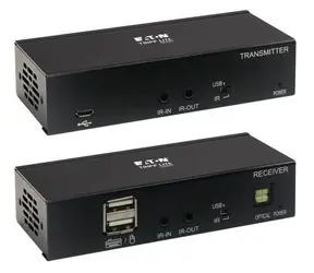 EATON Tripp Lite B127A-1A1-BCBH Schwarz / AV-Extender / USB-C - HDMI / Cat6 / 4K 60Hz / Reichweite 70 m