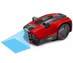 Einhell FREELEXO CAM PLUS 600 silber/schwarz/rot / Mähroboter / 18V / bis zu 600 m / WLAN
