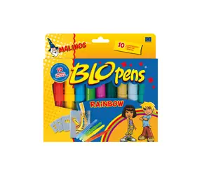 AMEWI Airbrush-Marker Regenbogen / 10er-Set / 10 Farben / ab 4 Jahren