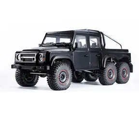 AMEWI RC-Car AMXRock RCX10.3P Crawler 6x6 Pickup schwarz / Maßstab 1:10 / Elektromotor / ARTR / ab 14 Jahren