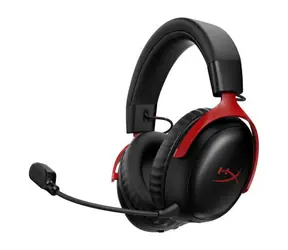 HyperX Cloud III S schwarz-rot / Gaming-Headset / Kabellos / Bluetooth 5.3 / Mikrofon