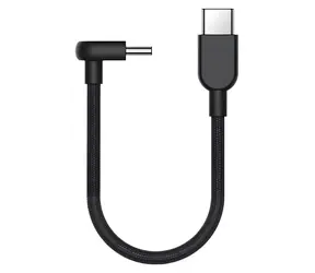 XIAOMI USB-C-zu-USB-C-Kabel, geflochten, 10 cm, dunkelgrau / Datenkabel / 60 W / 3 A / 20 V