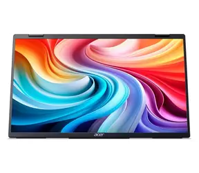 15,6" Acer PD163Qbmiuux schwarzer tragbarer Monitor / IPS / Full HD / 60 Hz / USB-C