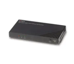 Lindy HDBaseT Cat.6 100m / HDBaseT-Transmitter / HDMI 4K60Hz / Audio, IR, RS-232 / Schwarz