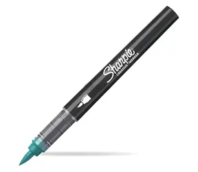 Sharpie Creative Grün / Pinselspitze / Acryl-Nachfüllmine / Wasserfest