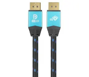 TB Touch DisplayPort 2.1 geflochtenes Kabel / Videokabel / DisplayPort - DisplayPort / 2 m / vergoldete Anschlüsse