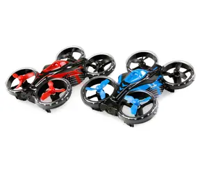 AMEWI Drone FightStar Battle Bundle rot/blau / 2-in-1 Flug- und Fahrgerät / IR-Duell / Flugzeit 8 Minuten / ab 8 Jahren