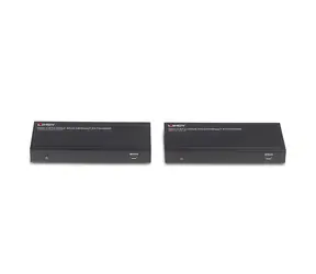 Lindy 38217 schwarz / HDMI-Extender / Cat.6 / 150 m / 4K 60Hz / HDCP 2.2 / IR & RS-232