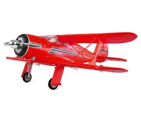 AMEWI RC Doppeldecker AMXFlight Beech D17s rot / RTF / 3D/6G Gyro / Spannweite 55 cm / 2,4 GHz