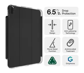 ZAGG Crystal Palace Folio transparentní / Ochranné pouzdro / Apple iPad Air 13" (2024)