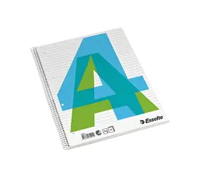 Esselte Ringbuch A4 / Ringbuch / liniert / 70 Blatt / 70 g/m